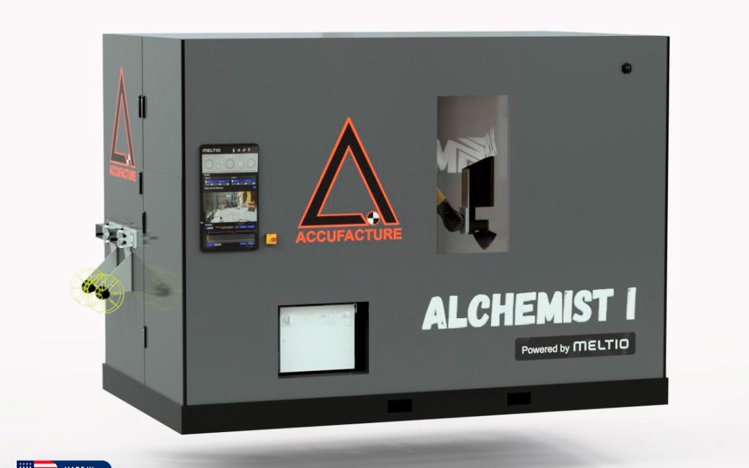 Accufacture unveils Alchemist 1, powered by Meltio and made in the USA
