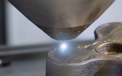 Advancing laser wire deposition with Blue lasers