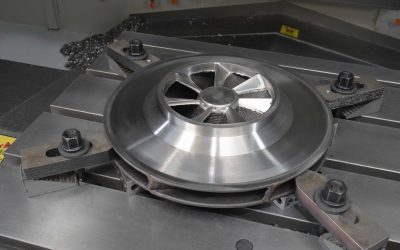 Manufacturing a close impeller for a fire supression system
